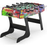 Игровой стол складной UNIX LINE Футбол - Кикер (122х61 cм) Color GTSFU122X61CL