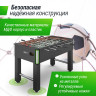 Игровой стол UNIX LINE Футбол - Кикер (140х74 cм) Black GTSFU140X74BK